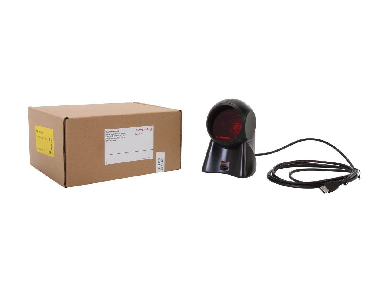 Honeywell / Metrologic MK7120-31A38 Orbit Barcode Scanner with Mounting Plate and USB Cable (Black)