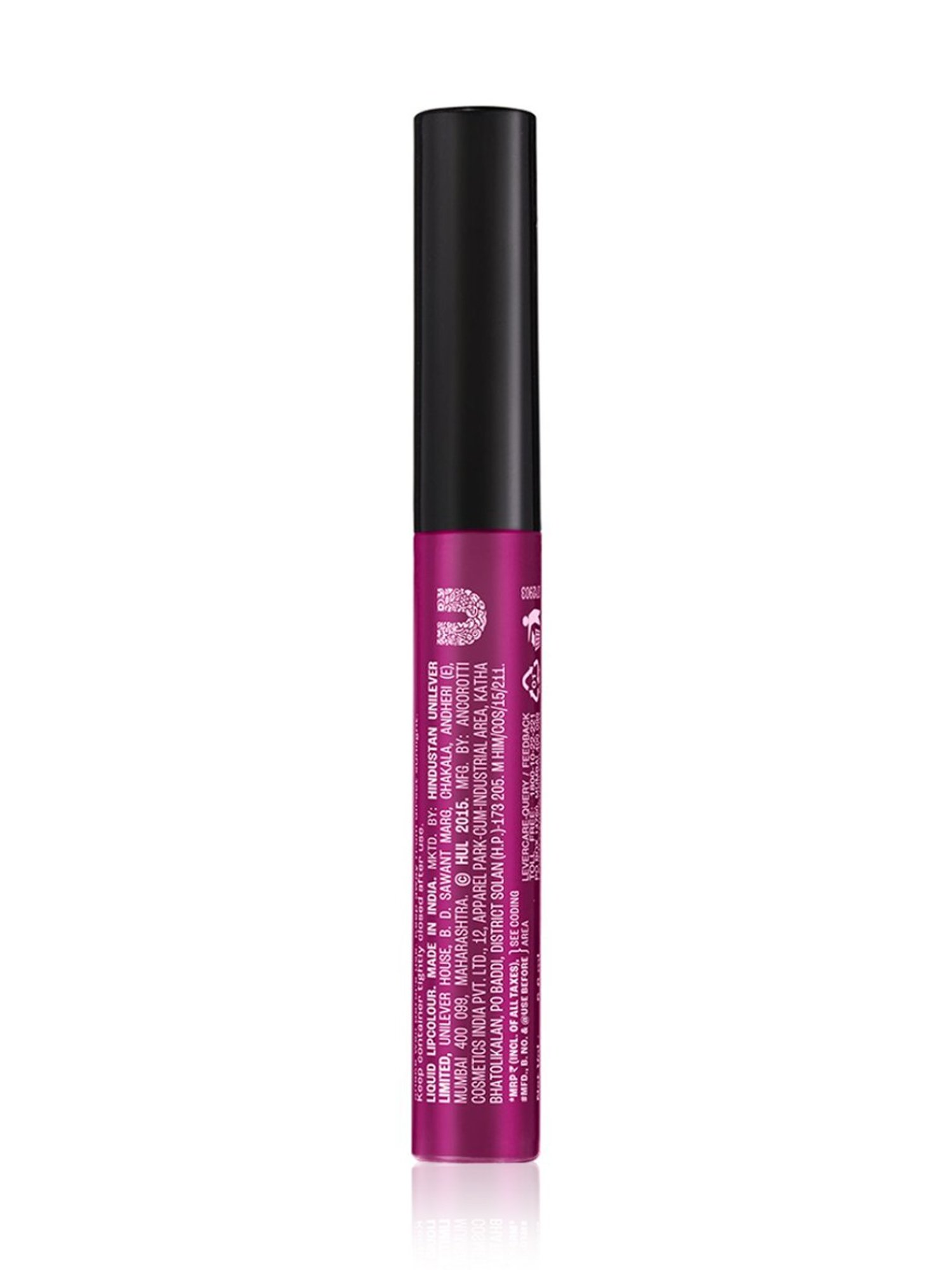 Lakme Forever Matte Liquid Lip Color Wine Glow - 5.6 ml
