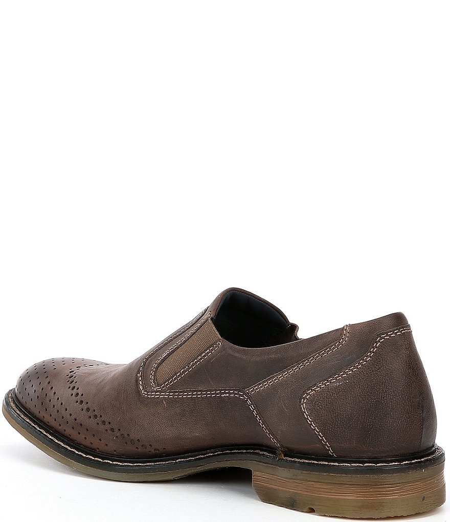 ECCO Track II Low Leather Oxfords