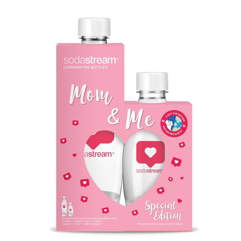 SodaStream Mother's Day Special Edition Carbonating Bottle - 2pk