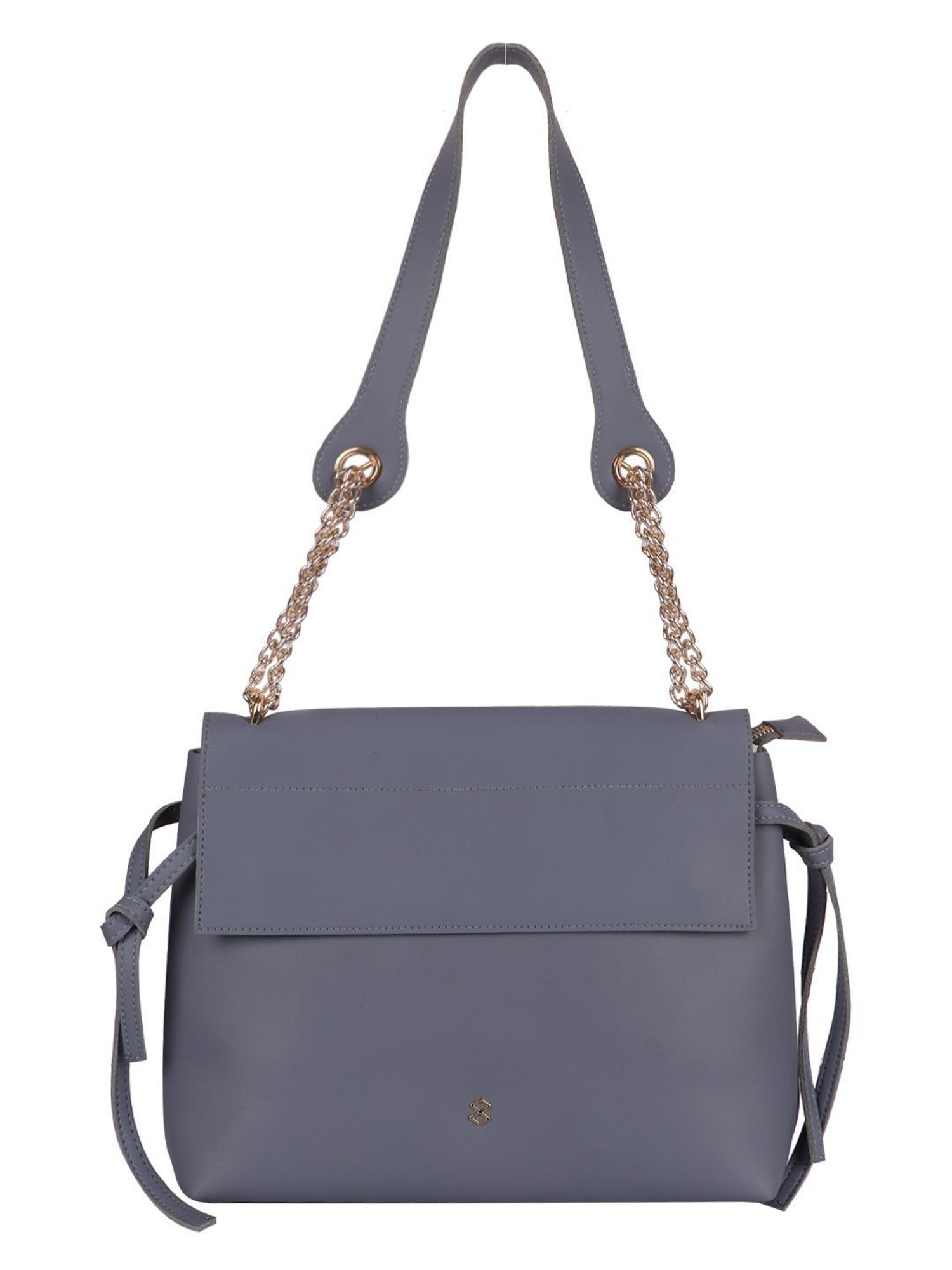 Horra Grey Medium Shoulder Bag