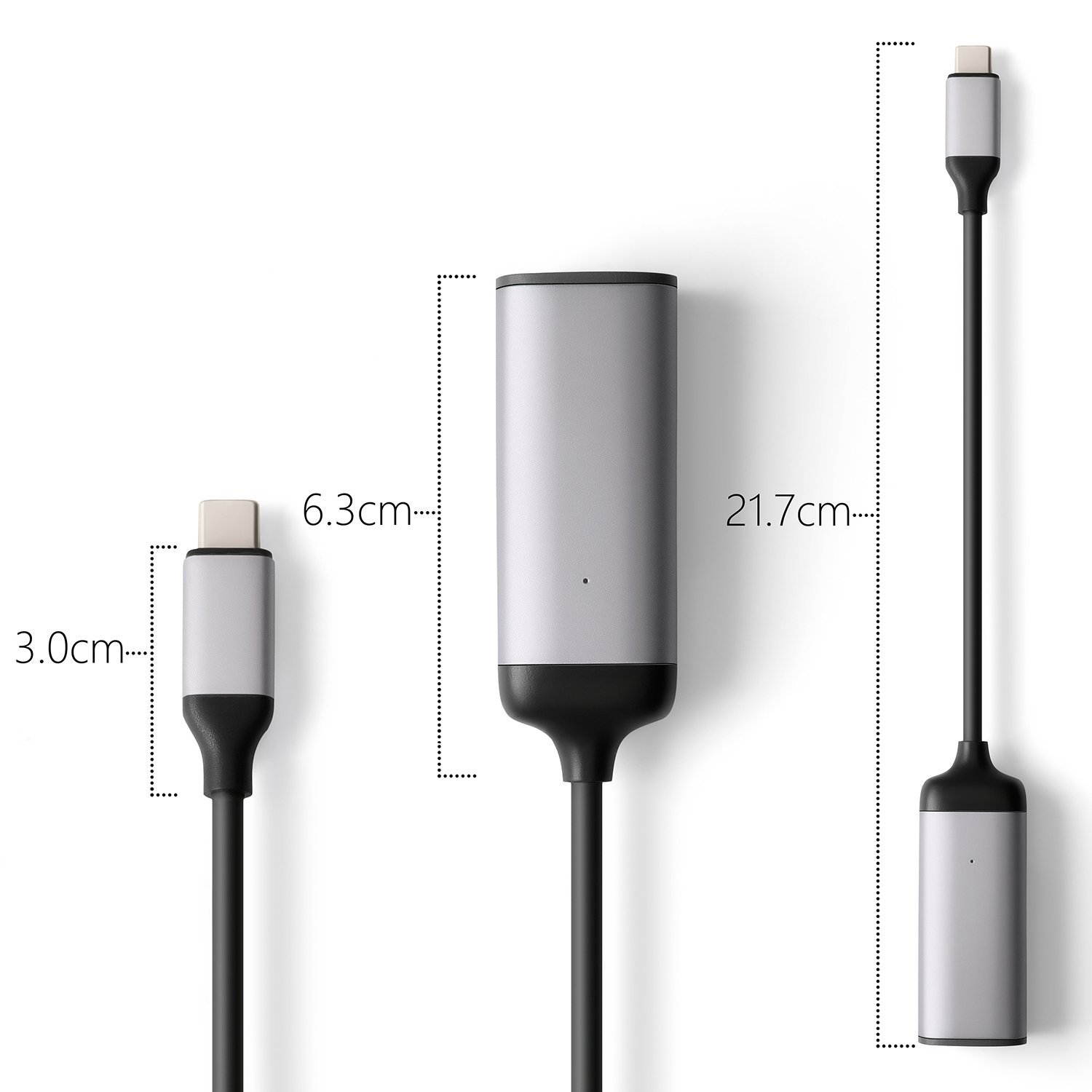 MINIX NEO C-E, Advanced High-Speed USB-C to Gigabit Ethernet Adapter - Space Gray [Universal Compatibility &ndash; Windows, Mac and Chrome OS]. Sold Directly by MINIX&reg; Technology Limited.