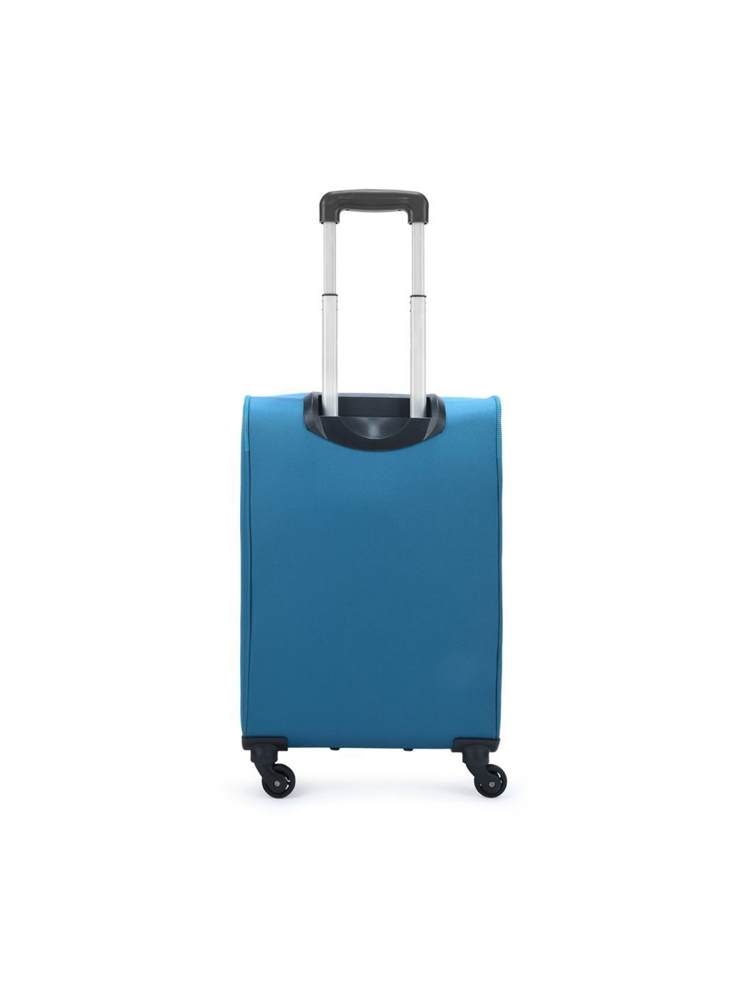 Aristocrat Dasher Blue Solid Soft Cabin Trolley Bag - 25 cm
