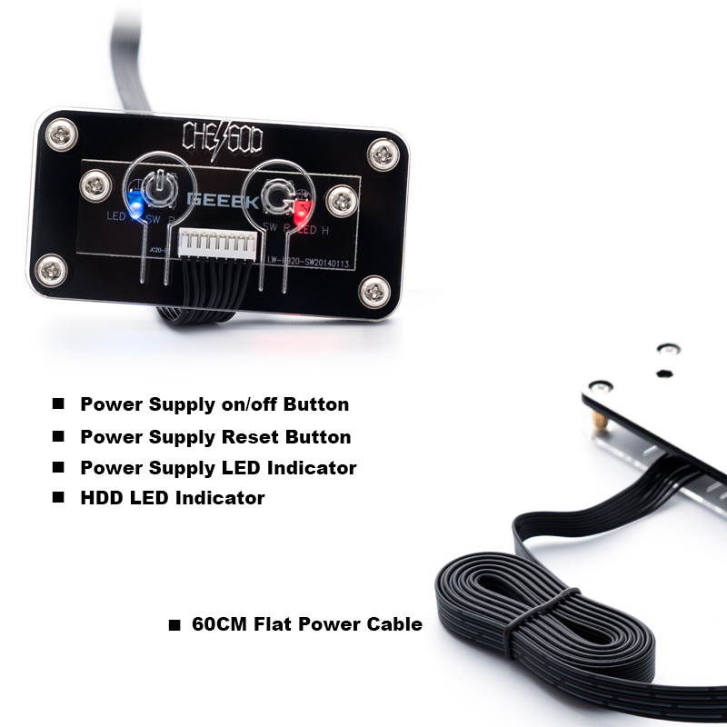 Micro Connectors 30cm Addressable RGB (ARGB) 1 to 4 Splitter Cable with/5 Male Pins (F04-04ARGB-30)