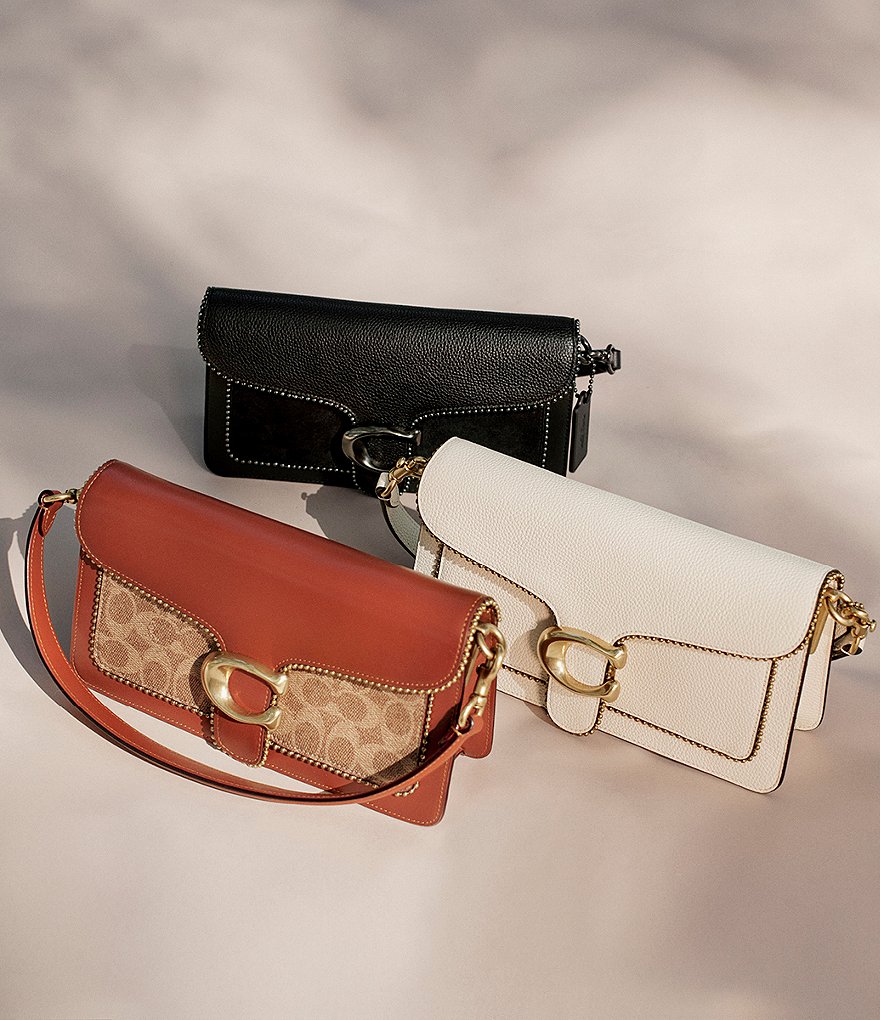 COACH Tabby Beaded Chain Shoulder Bag