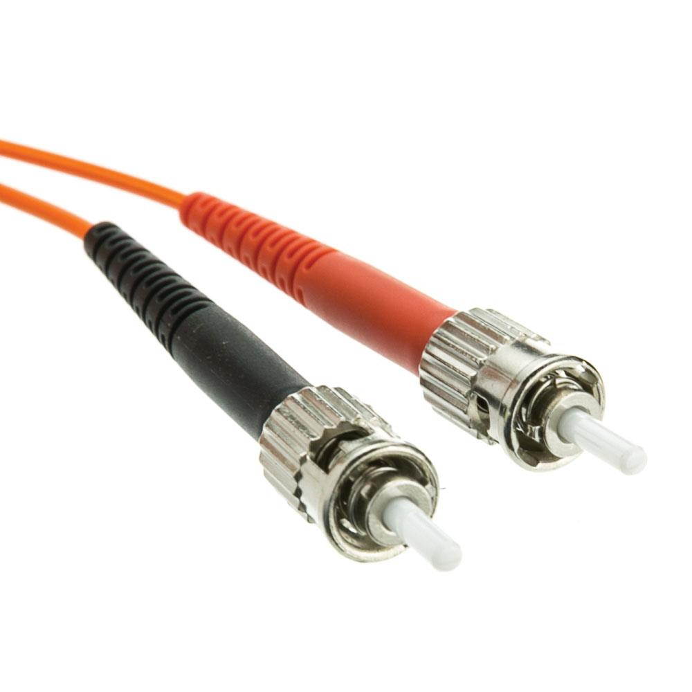 Fiber Optic Cable, LC / ST, Multimode, Duplex, 62.5/125, 7 meter (22.9 foot)