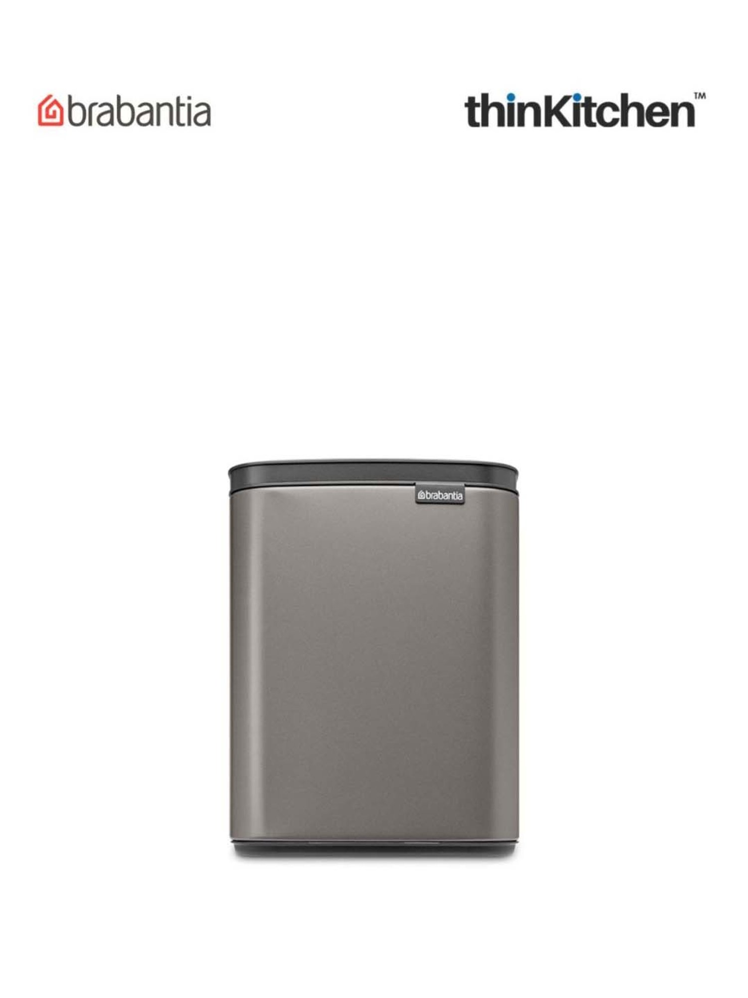 Brabantia Green Plastic Sort & Go Waste Bin (3 L)