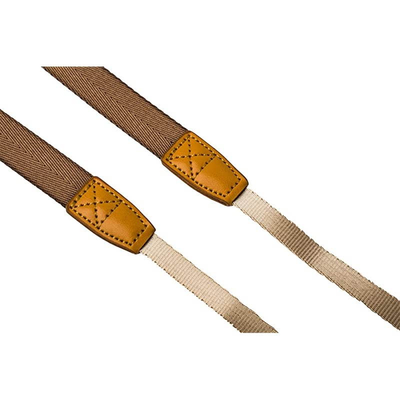 Universal Adjustable Slim Shoulder Sling Neck Strap for All Camera DSLR SLR Coffee Brown