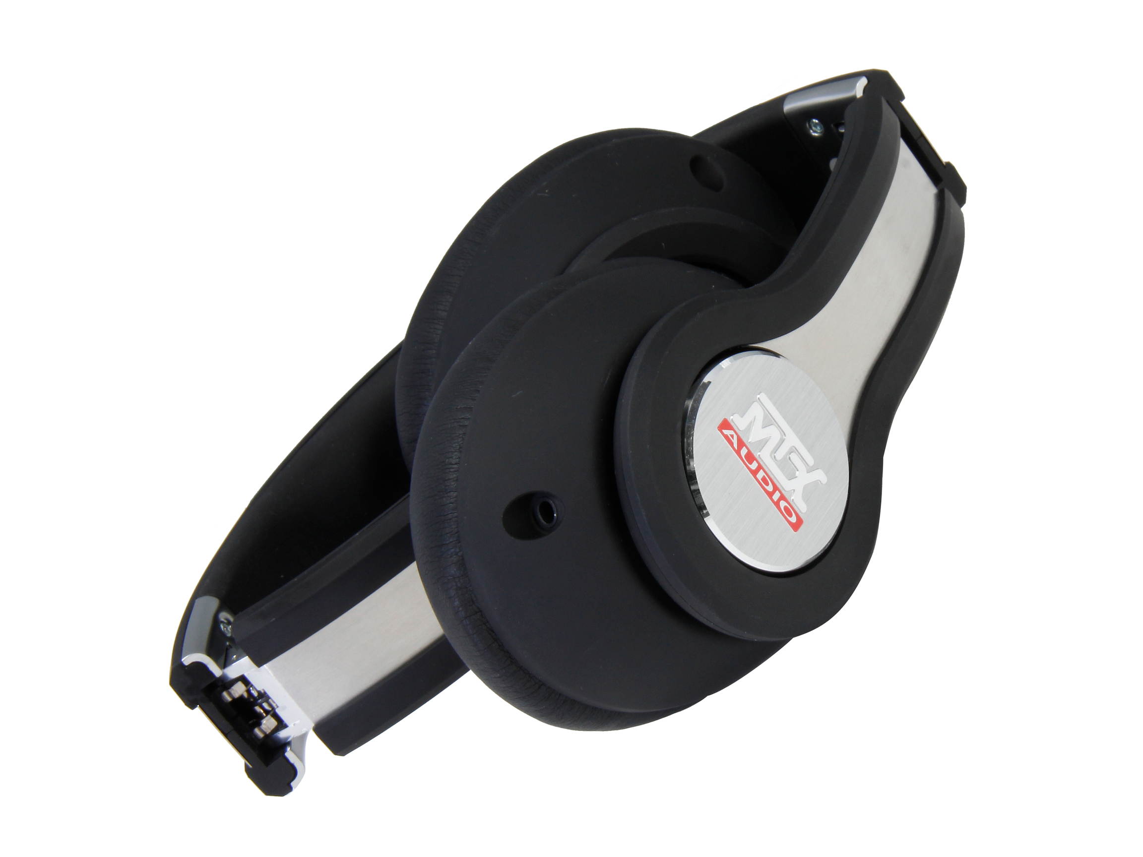 MTX StreetAudio Black iX1 - Black On Ear Acoustic Monitor Headphones