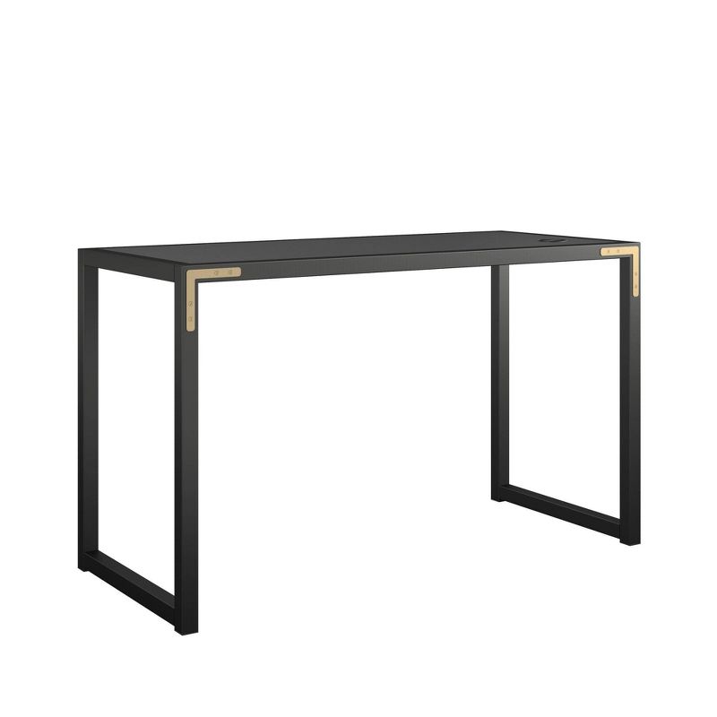 Bel Air Writing Desk Black - Cosmoliving By Cosmopolitan