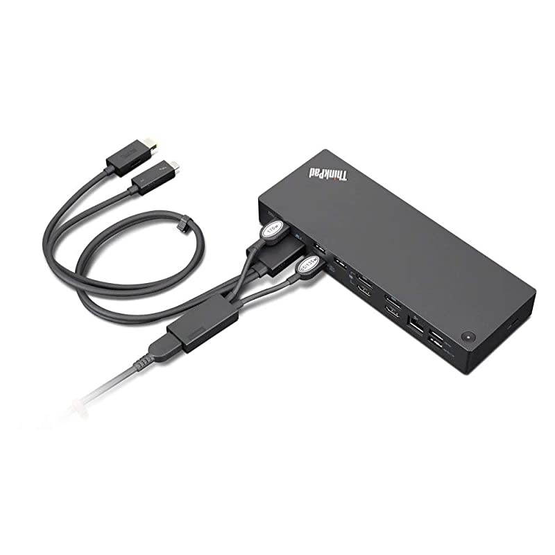 ThinkPad Thunderbolt 3 Workstation Dock Gen 2, Black
