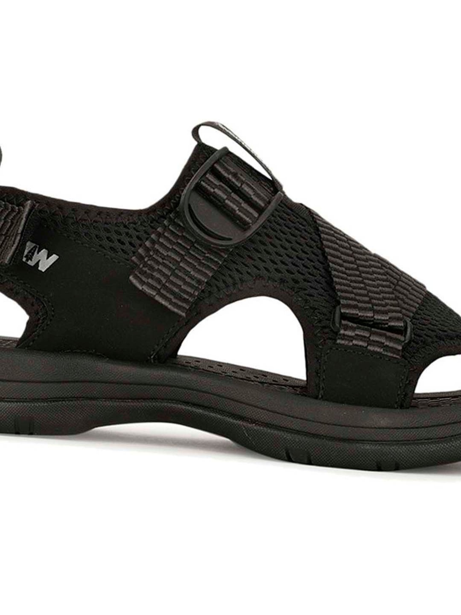 Weinbrenner by Bata Men's FOYT Black Floater Sandals