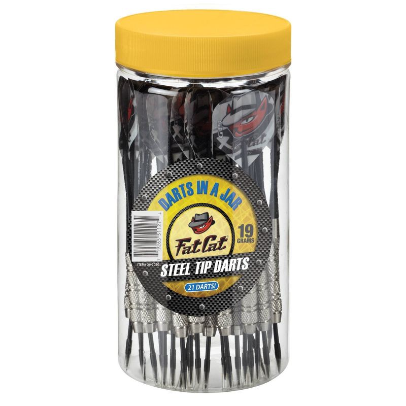Fat Cat Darts in a Jar Steel Tip - 20gms