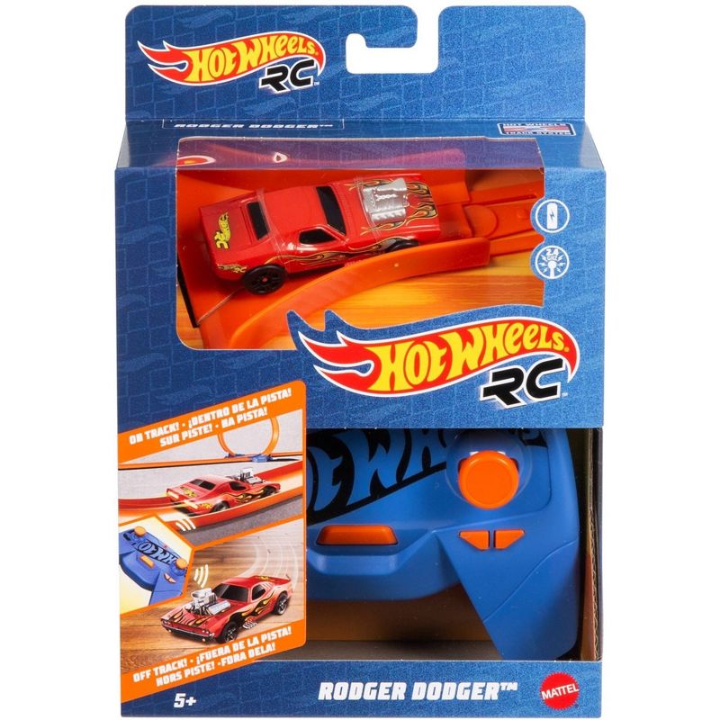 Hot Wheels R/C 1:64 Scale  Rodger Dodger Radio-Control Car