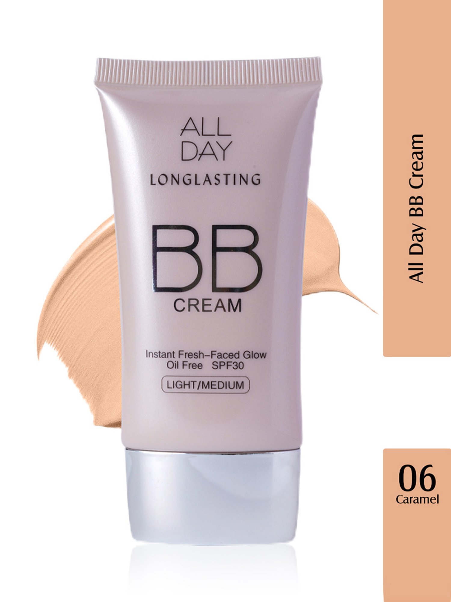 Glam21 All Day Long Lasting BB Cream SPF 30 06 Caramel - 40 gm