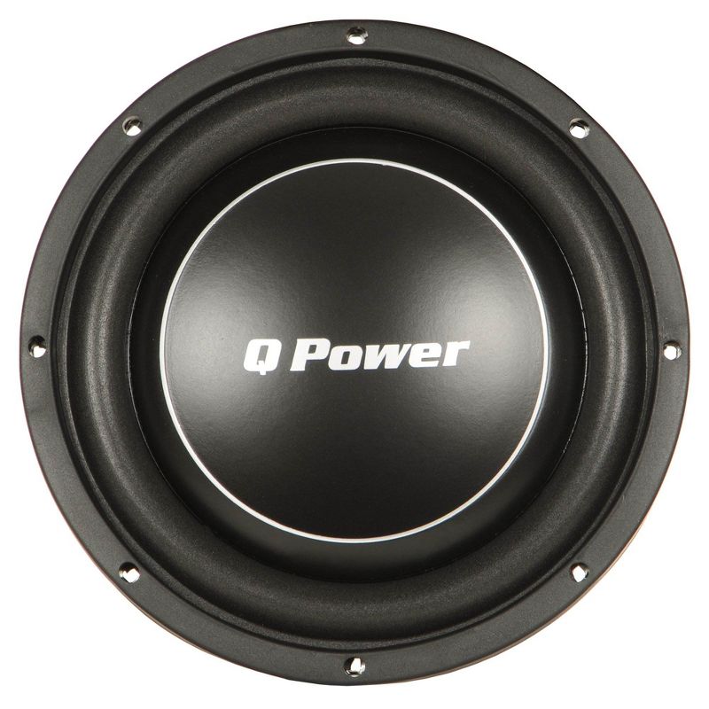 Q Power Deluxe 12 Inch Shallow Mount 1200 Watt Flat Car Subwoofer | QPF12-FLAT