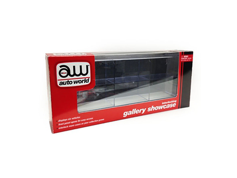 Showcase Wall Mount 5 Tier Display Case with Mirror Back Panel "Mijo Exclusives" for 1/64-1/43 Scale Models