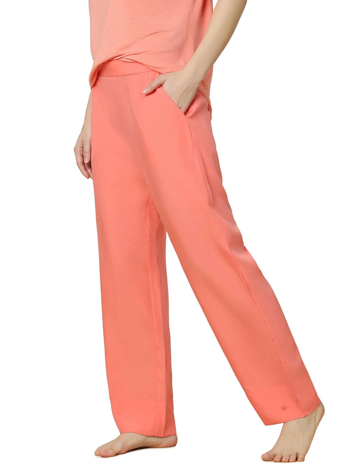 Triumph Orange Relaxed Fit Pyjama