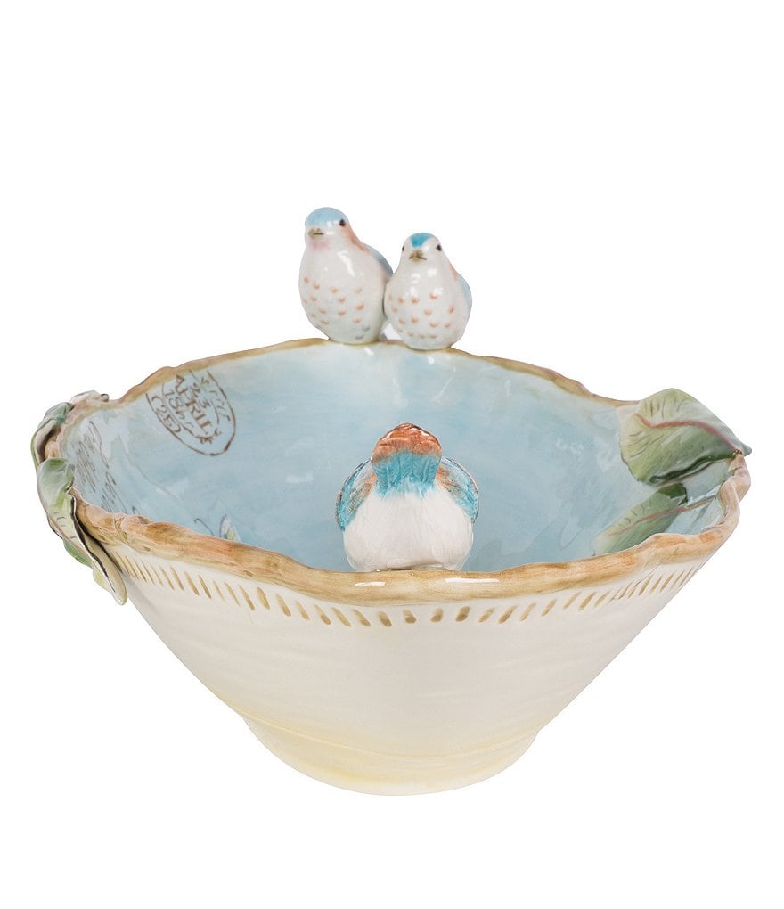 Fitz and Floyd Toulouse Centerpiece Serving Bowl