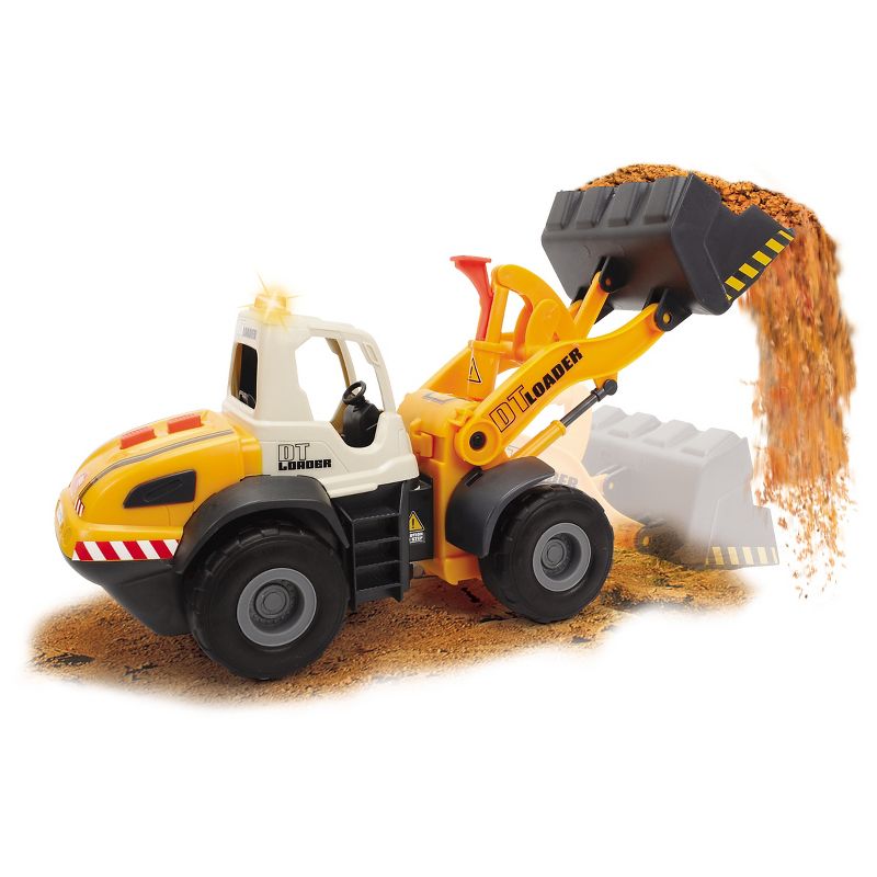 Dickie Toys - Light and Sound Construction Front Loader Vehicle