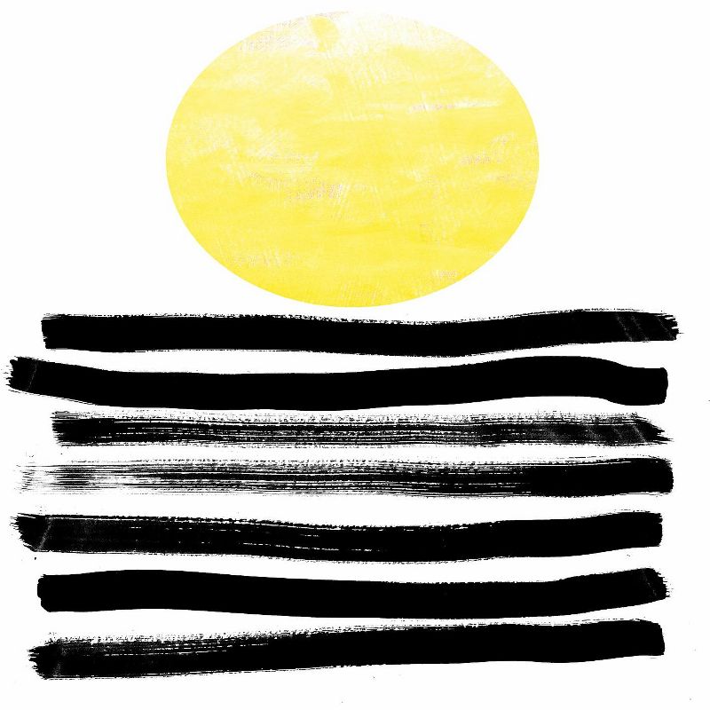 Americanflat Soleil by Charlotte Winter 71" x 74" Shower Curtain