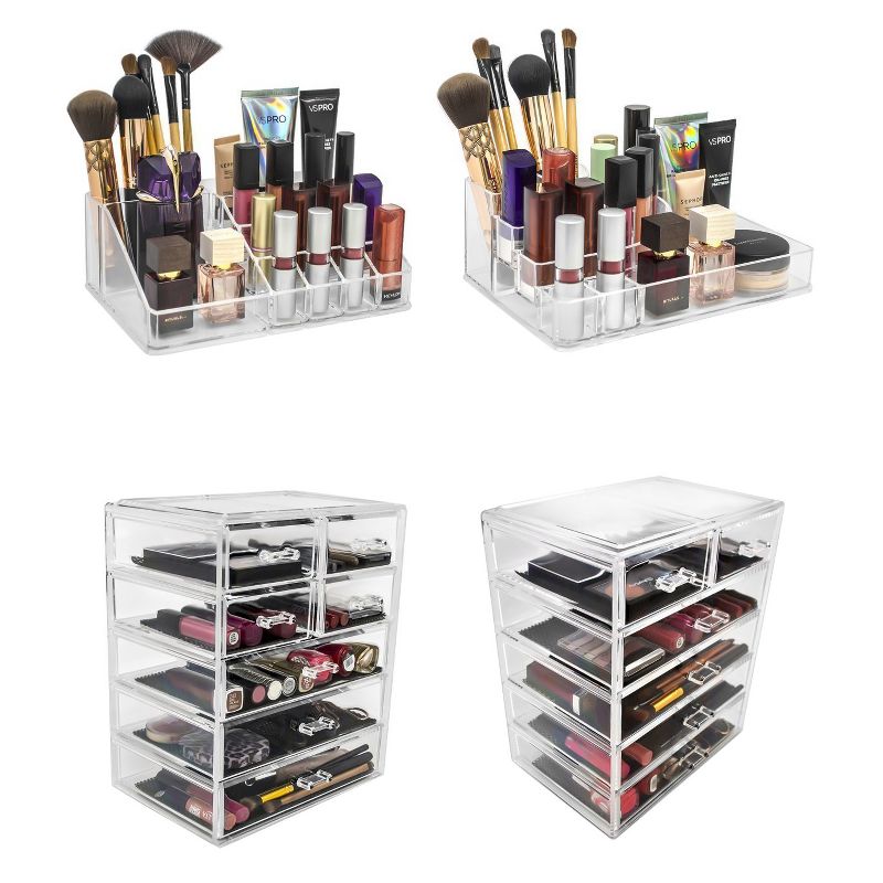 Sorbus Stackable Makeup Storage Display Top - Style 1