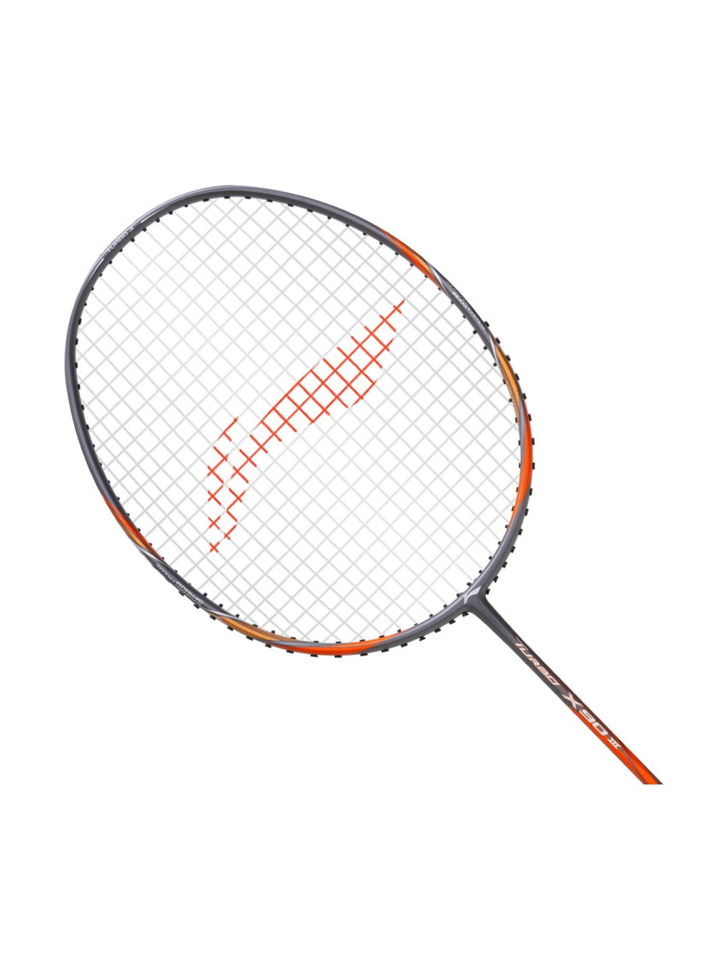 Li-Ning Turbo X III Badminton Racket (Grey) Size - Medium