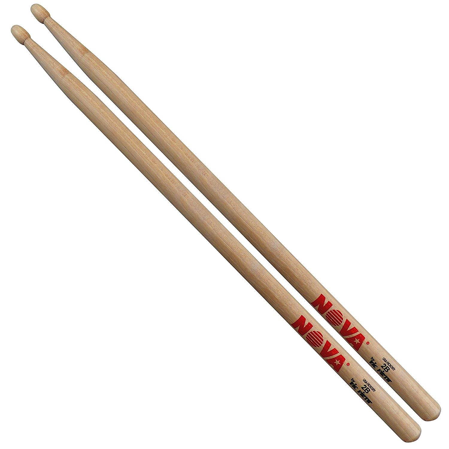 Vic Firth NO2BW Nova Sticks -  2B Wood NO2BW VIC FIRTH ACCESSORIES