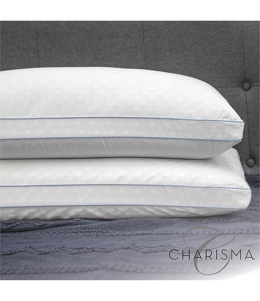 Charisma Paired Comfort Hybrid Memory Foam and Fiber Bed Pillow