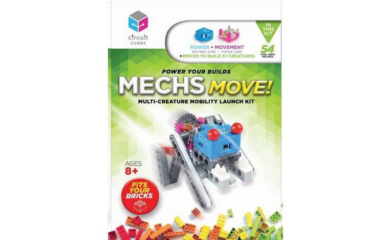 Circuit Cubes Mechs Move! Multi-Creature Mobility Launch Kit - Engineering STEM Kit for Children and Adults