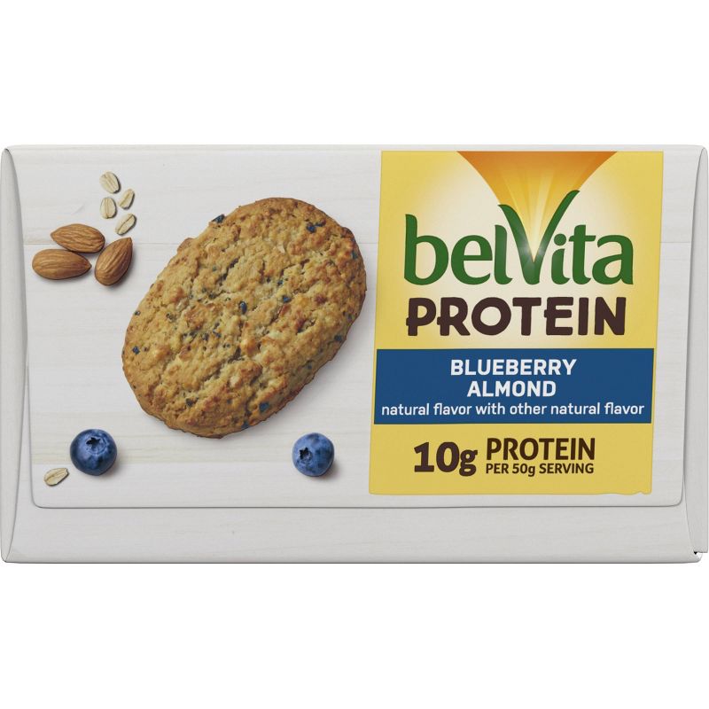 belVita Protein Blueberry Almond Breakfast Bars - 4ct