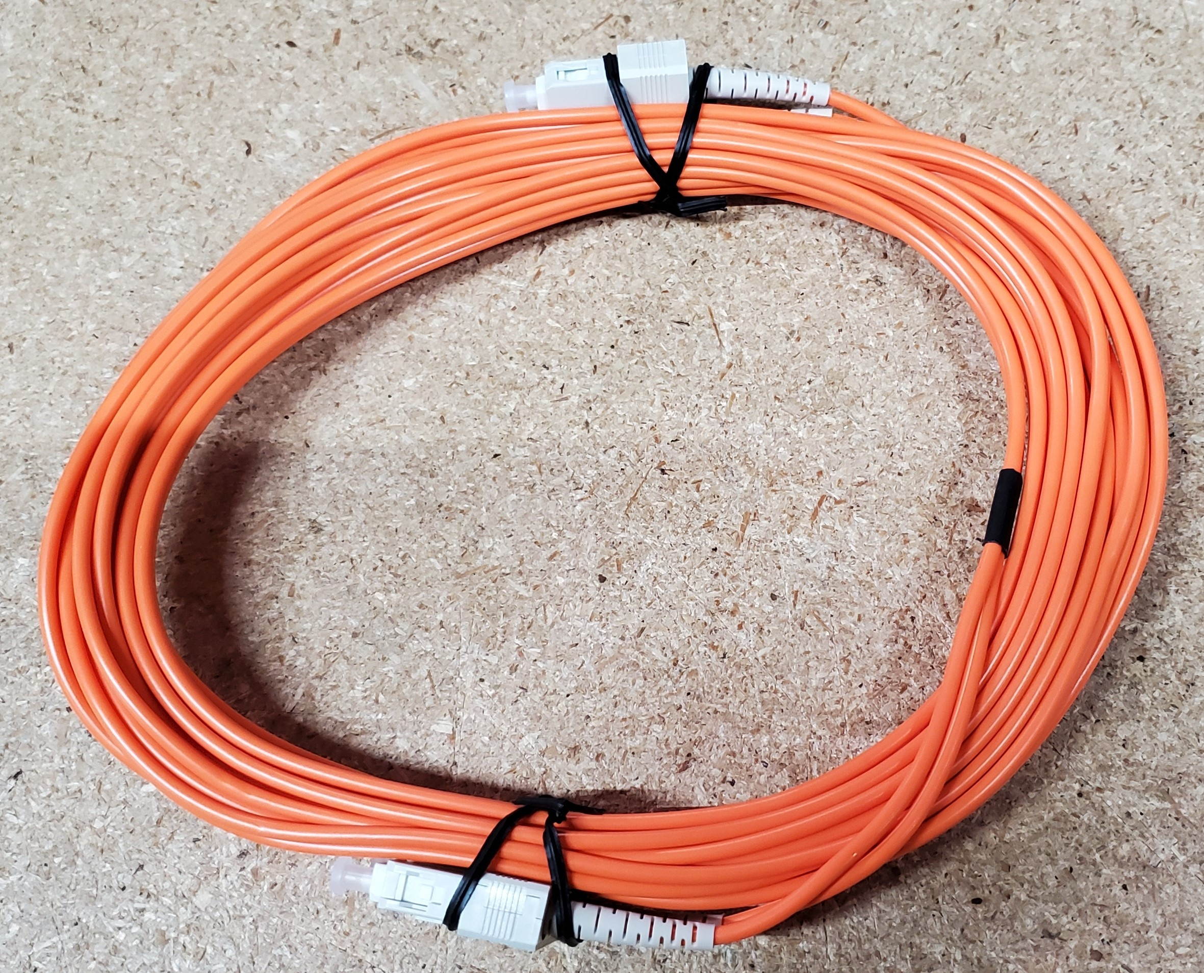 5m (16ft) SC to SC Duplex Multimode 62.5/125 Fiber Optic Patch Cable