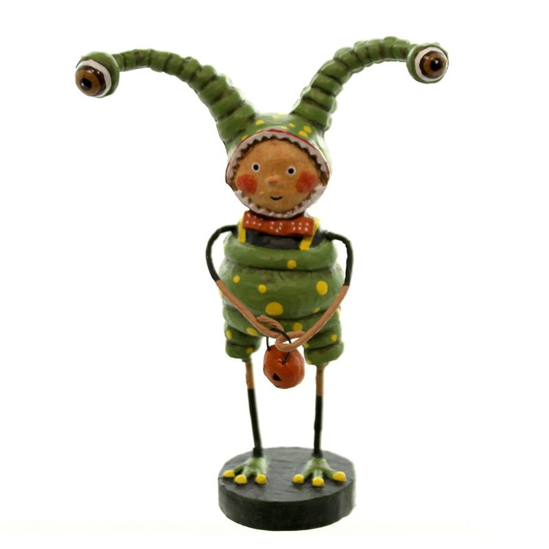 Lori Mitchell 6.0" Little Alien Trick Or Treat  -  Decorative Figurines