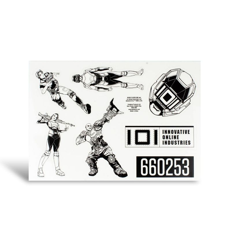Paladone Products Ltd. Ready Player One Vinyl Gadget Decal Sticker Pack