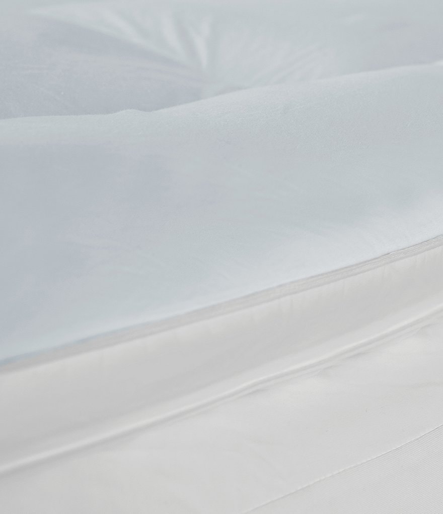 Sensorpedic Memory Cloud 3.5#double; Gel-Infused Memory Foam & Fiber Mattress Topper