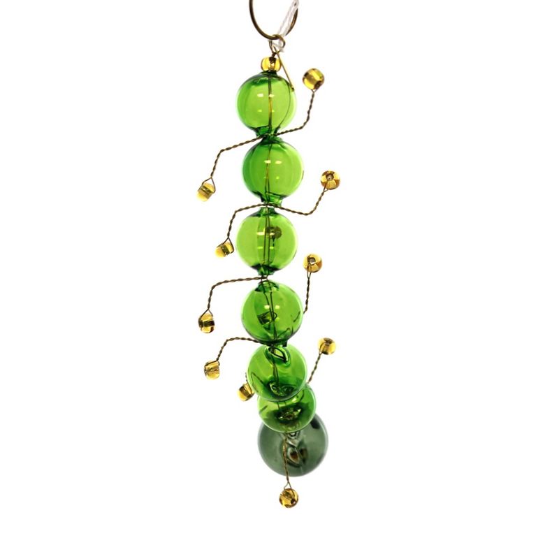 Christina's World Silly Centipede Insect Green Gold  -  Tree Ornaments