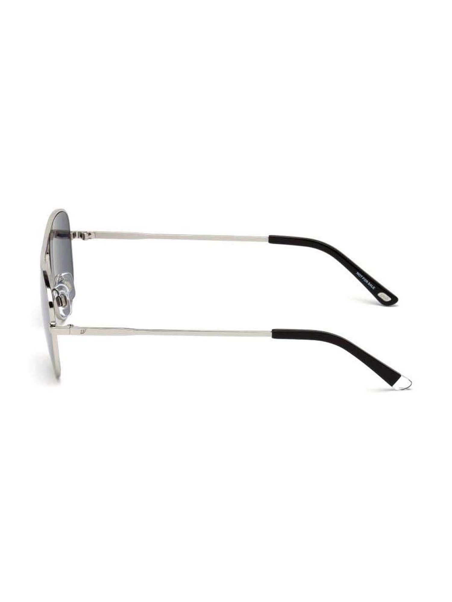 WEB EYEWEAR Grey Square Sunglasses Designed in Italy