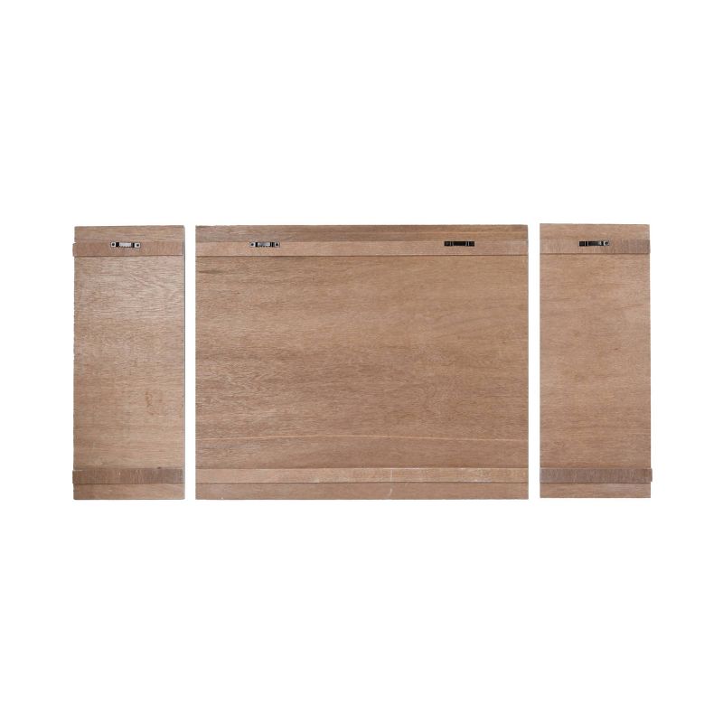 3pc 16" x 32" Twelve Opening Love Clip Collage Photo Display White - New View