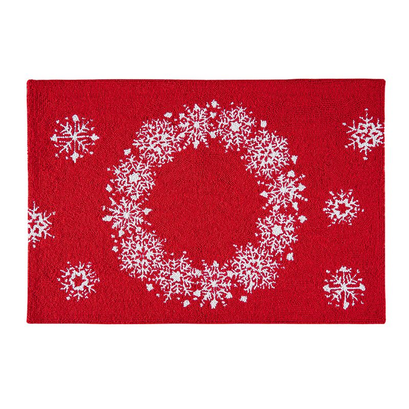 2'2"X4' Jacquard Woven Accent Rugs Pewter/Dark Green - Weave & Wander