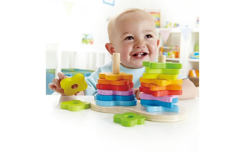 Hape Double Rainbow Stacker