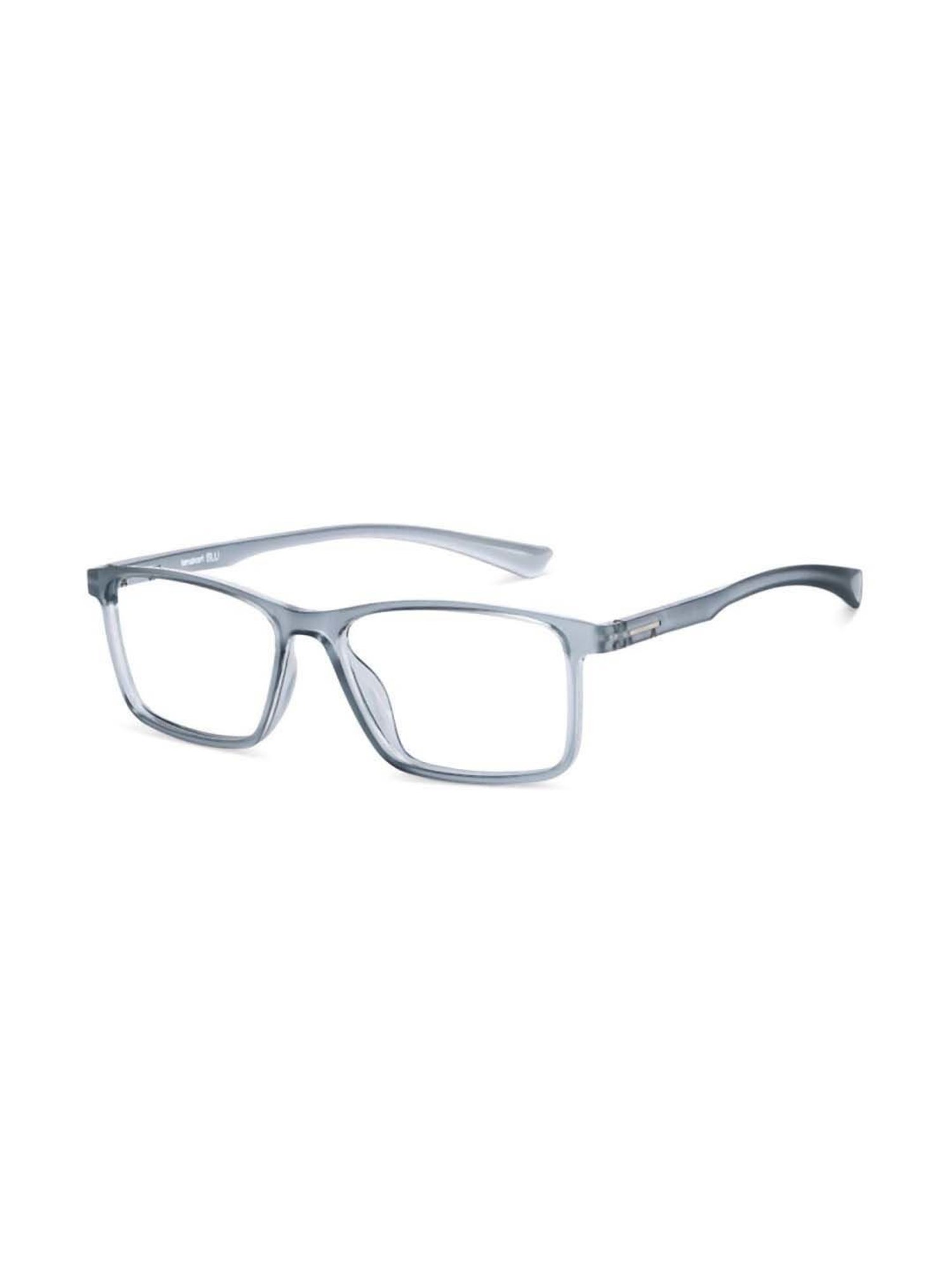 Lenskart Blu LB E14242 Grey Full Rim Rectangular Computer Glasses