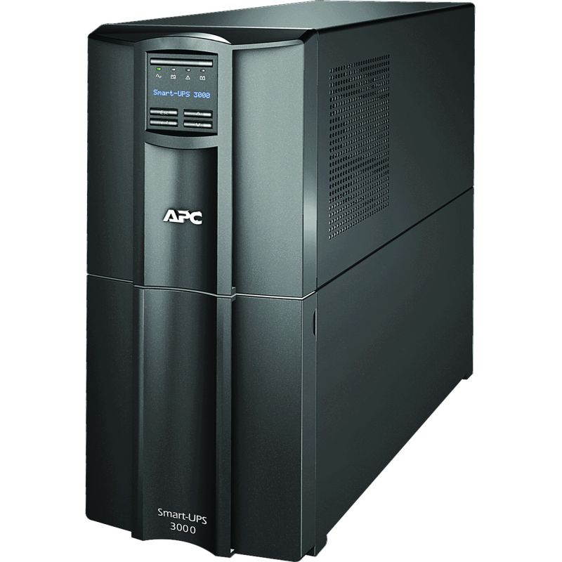 APC by Schneider Electric Smart-UPS 3000VA LCD 120V with SmartConnect - Tower - 3 Hour Recharge - 5.10 Minute Stand-by - 120 V AC Input - 120 V AC, 110 V AC, 127 V AC Output - 8 x NEMA 5-15R, 2 x ...