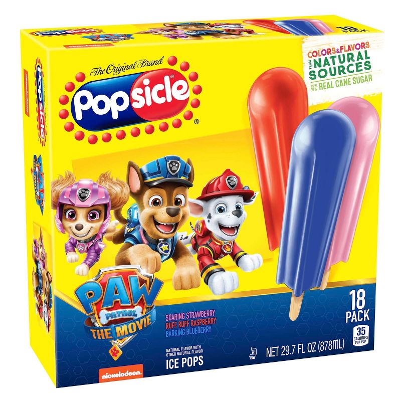 Popsicle Paw Patrol Pop - 18ct