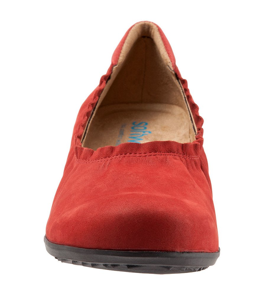 SoftWalk Wish Suede Slip-On Wedges