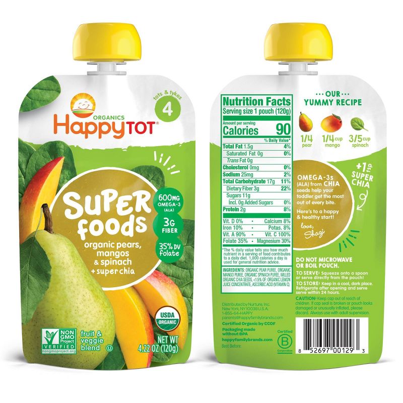 HappyTot 16pk Variety Pouch - 64oz