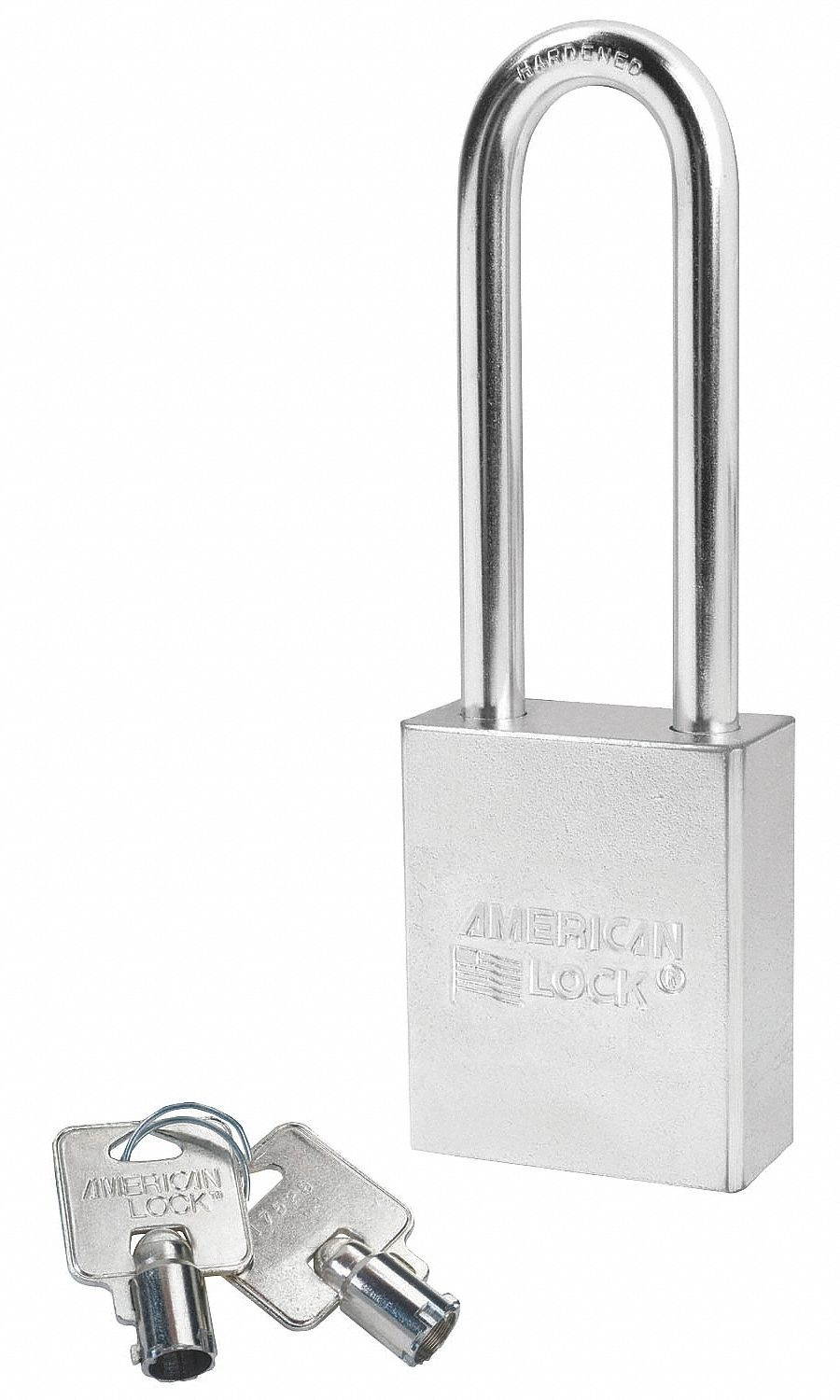 Rekeyable Tubular Padlock, 3 In H, Alike