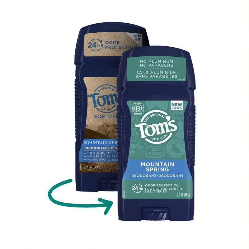 Men's Tom's of Maine Mountain Spring Deodorant - 2.8oz