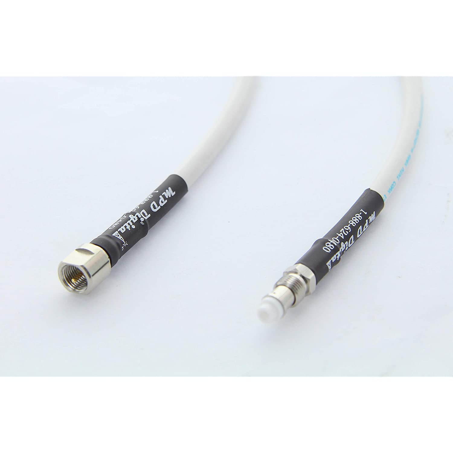 MPD Digital RG8X Marine Radio VHF AIS Antenna Extension Cable FME male & female RF Connectors Made in the U.S.A, 6FT