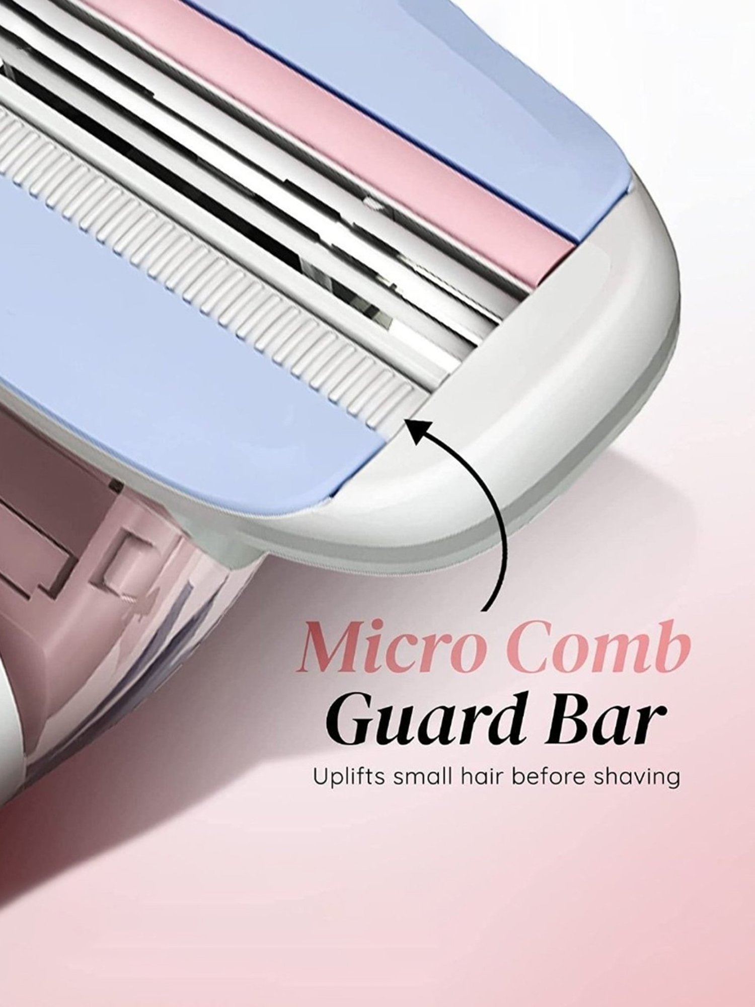 LetsShave Evior 3 Sensitive Value Kit for Women (Multicolor)