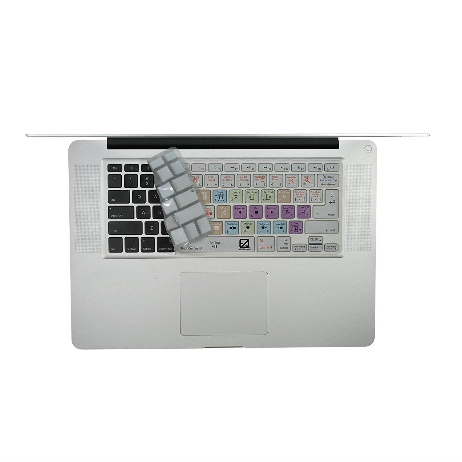 EZQuest Apple Final Cut Pro X Keyboard Cover for MacBook Air 13-Inch/MacBook Pro and Wireless USA/ISO (X22402)